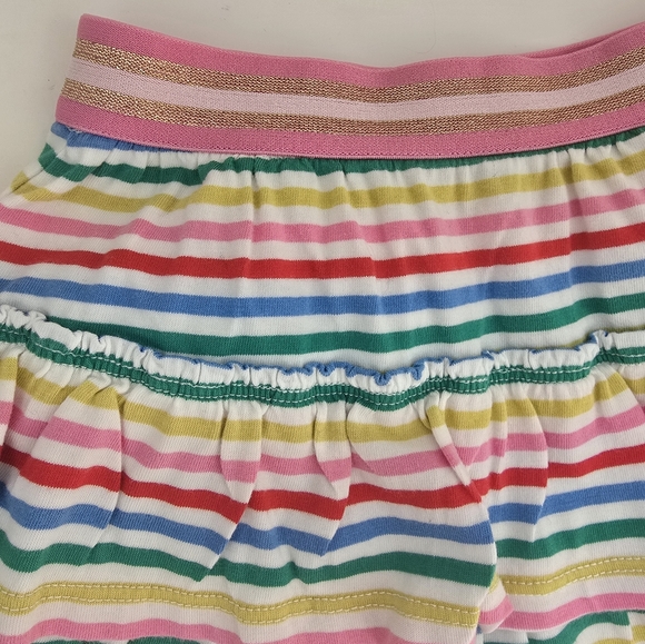 Boden Girls Striped Ruffle Skirt, Size 7-8 Years - Picture 2 of 5